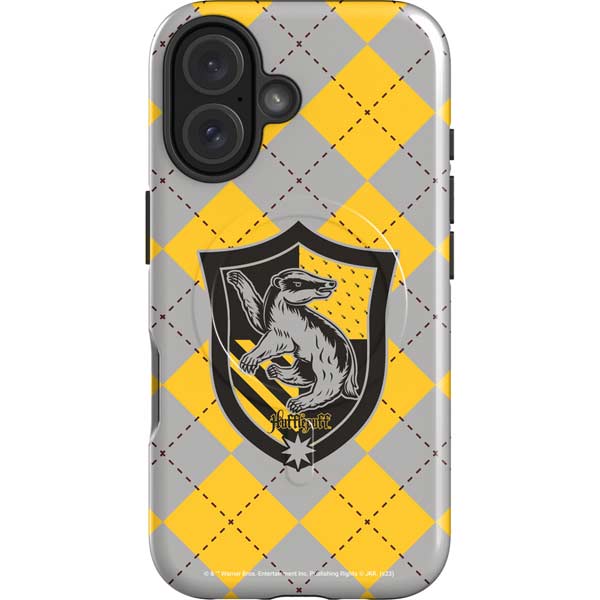 Wizarding World Harry Potter Hufflepuff Crest iPhone 16 Magsafe Impact Case