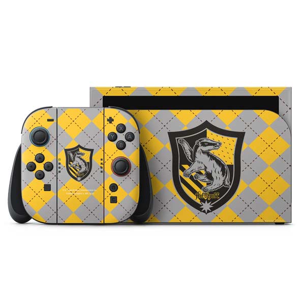 Wizarding World Harry Potter Hufflepuff Crest Nintendo Skins