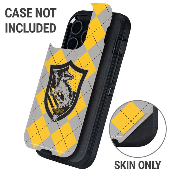Wizarding World Harry Potter Hufflepuff Crest Otterbox Defender iPhone Skin