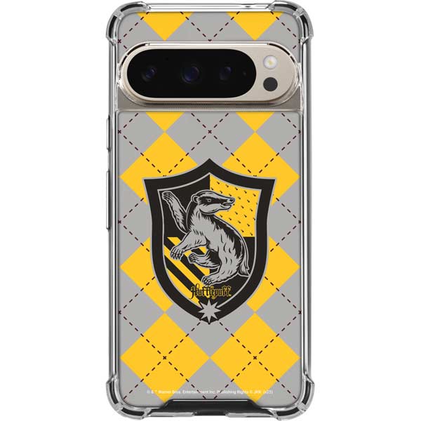 Wizarding World Harry Potter Hufflepuff Crest Pixel 9 Pro XL Clear Case