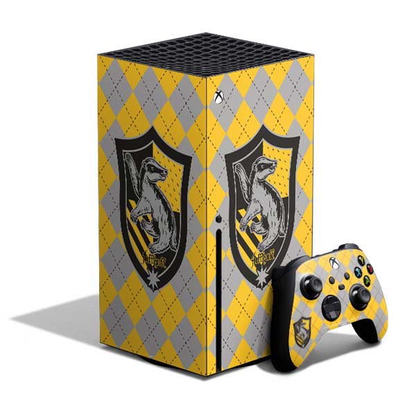 Wizarding World Harry Potter Hufflepuff Crest Xbox Series X Bundle Skin