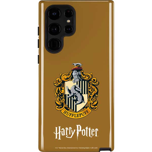 Wizarding World Harry Potter Hufflepuff House Crest Galaxy Cases