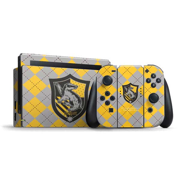 Wizarding World Harry Potter Hufflepuff Crest Nintendo Skins