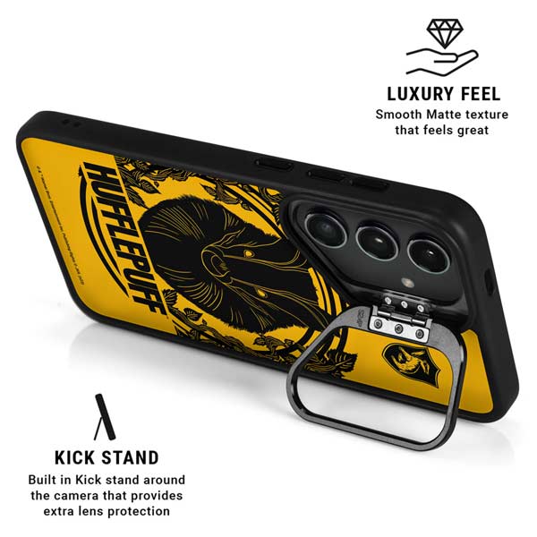 Wizarding Worlds Harry Potter Hufflepuff Illustration Galaxy S26 Ultra Kickstand Case