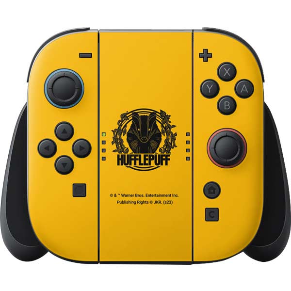 Wizarding Worlds Harry Potter Hufflepuff Illustration Nintendo Skins