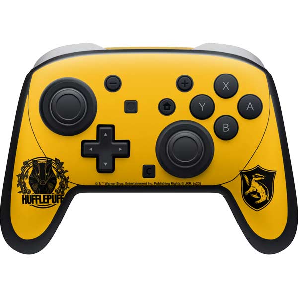 Wizarding Worlds Harry Potter Hufflepuff Illustration Nintendo Skins