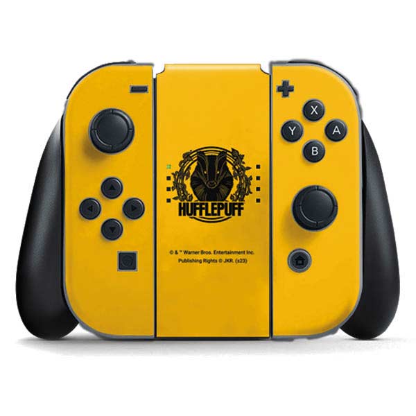 Wizarding Worlds Harry Potter Hufflepuff Illustration Nintendo Skins