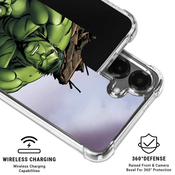 Marvel Avengers Hulk Galaxy S26 Clear Case