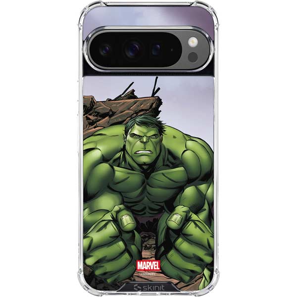 Marvel Avengers Hulk Google Pixel 10 Pro XL Clear Case