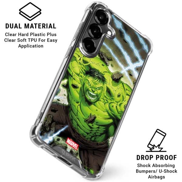 Marvel Hulk Green Goliath Galaxy S26 Plus Clear Case
