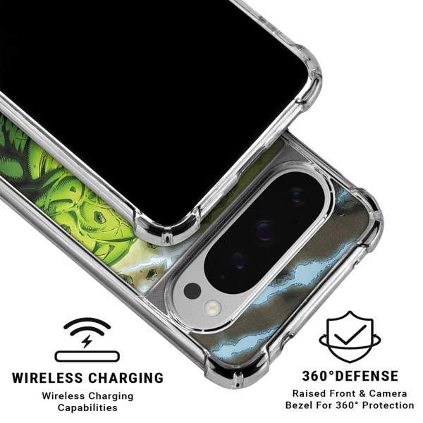 Marvel Hulk Green Goliath Google Pixel 10 Pro Clear Case