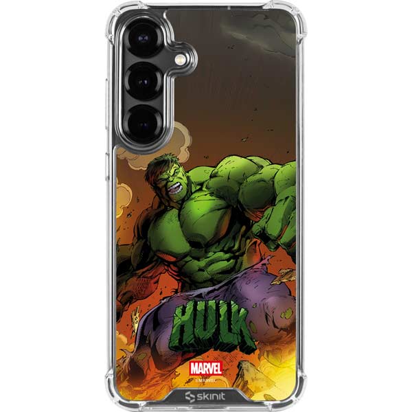 Marvel Hulk Smash Galaxy S26 Clear Case