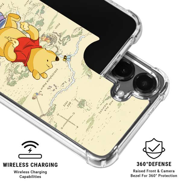 Disney Winnie the Pooh Hundred Acre Wood Galaxy S26 Clear Case