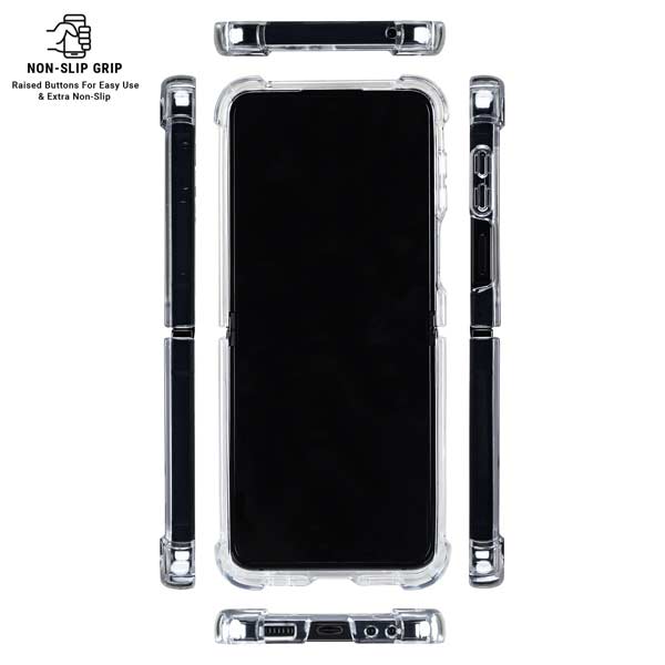 Disney Winnie the Pooh Hundred Acre Wood Galaxy Z Flip7 Clear Case