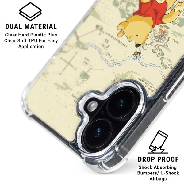 Disney Winnie the Pooh Hundred Acre Wood iPhone 17 Clear Case