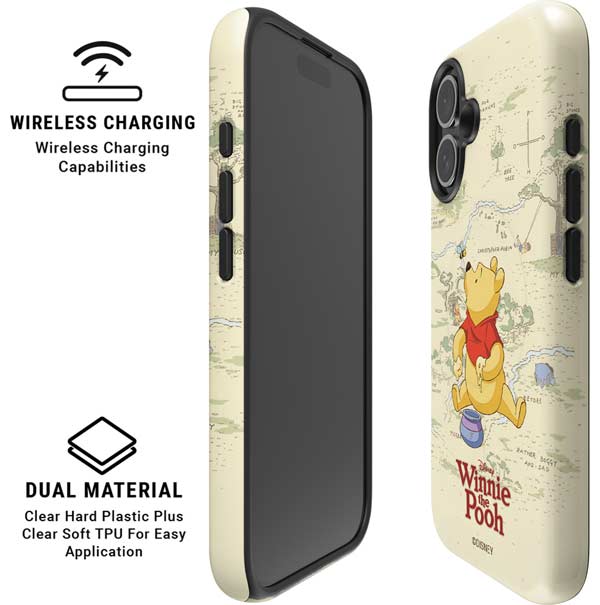 Disney Winnie the Pooh Hundred Acre Wood iPhone 17 Magsafe Impact Case