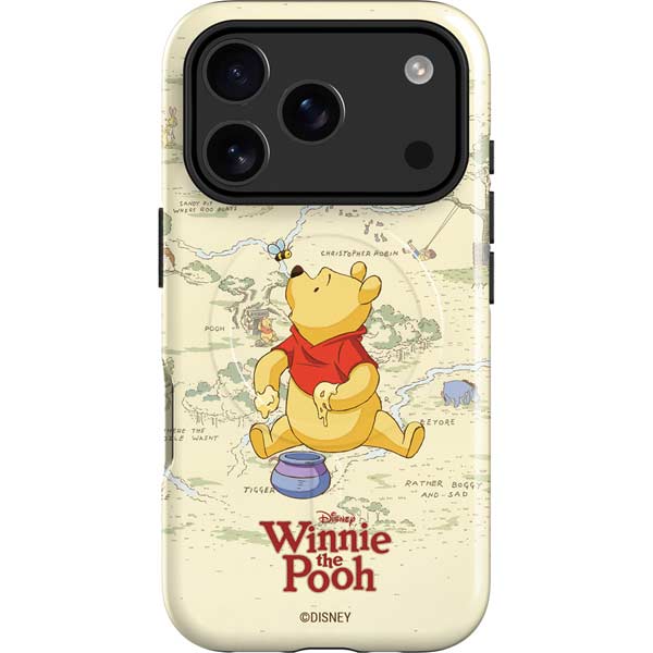 Disney Winnie the Pooh Hundred Acre Wood iPhone 17 Pro Max Magsafe Impact Case