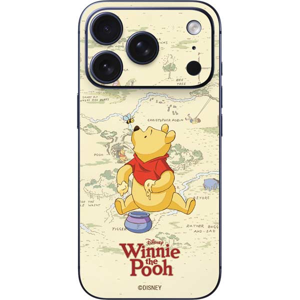Disney Winnie the Pooh Hundred Acre Wood iPhone 17 Pro Skin