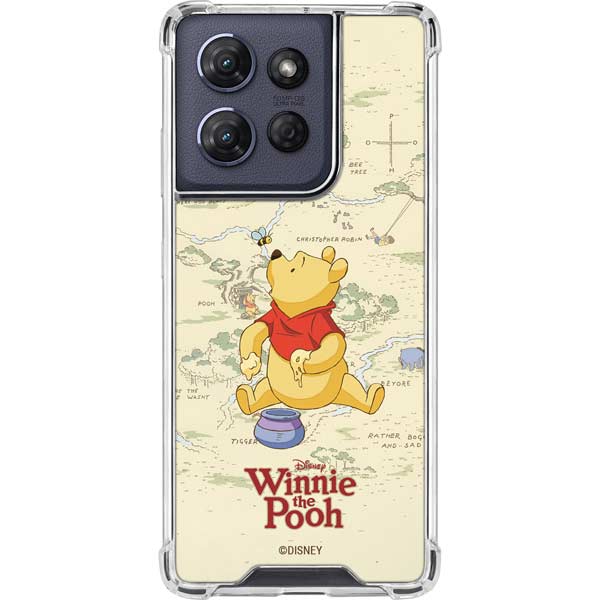 Disney Winnie the Pooh Hundred Acre Wood Moto G 5G (2025) Clear Case