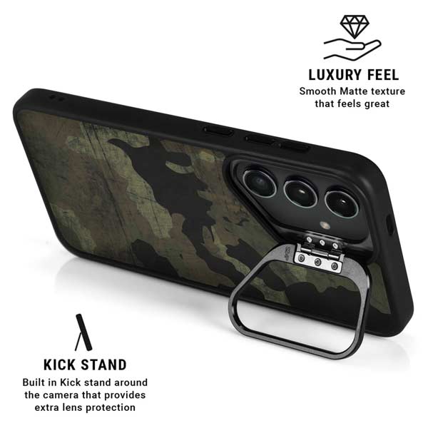 Hunting Camo Galaxy S26 Plus Kickstand Case
