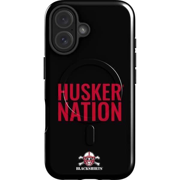 University of Nebraska Husker Nation iPhone 16 Plus Magsafe Impact Case