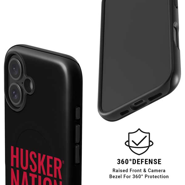 University of Nebraska Husker Nation iPhone 16 Plus Magsafe Impact Case