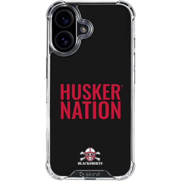 University of Nebraska Husker Nation iPhone 17 Clear Case