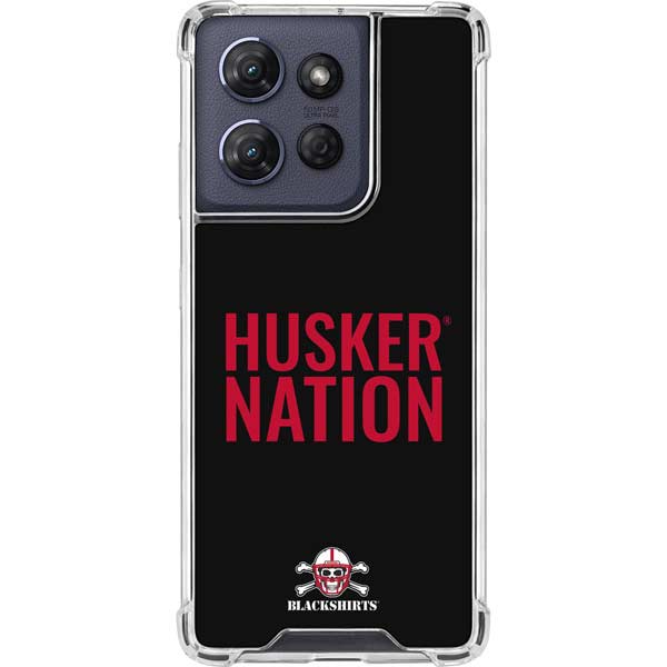 University of Nebraska Husker Nation Moto G Power 5G (2025) Clear Case