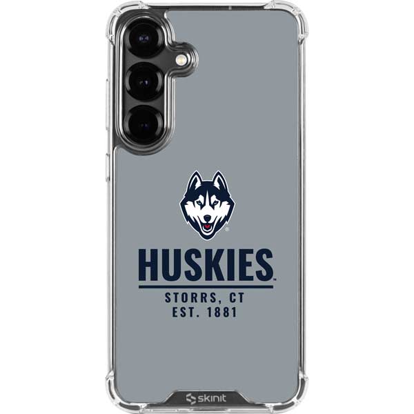 University of Connecticut Huskies Est 1881 Galaxy S26 Clear Case