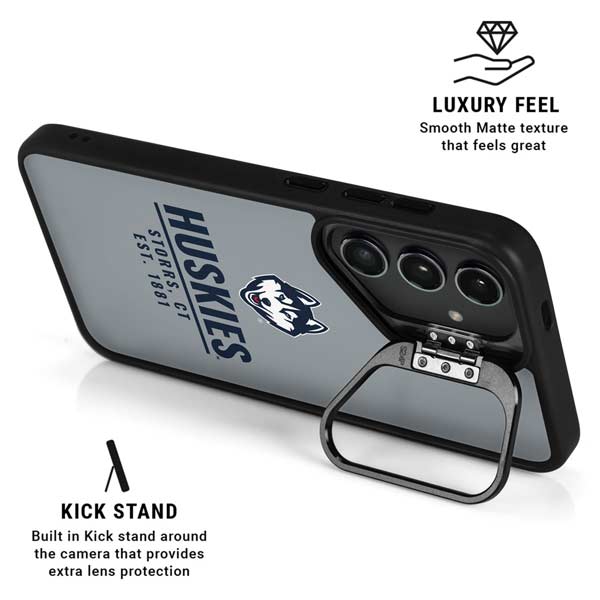 University of Connecticut Huskies Est 1881 Galaxy S26 Ultra Kickstand Case