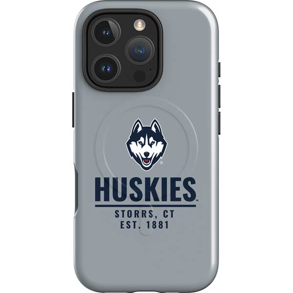 University of Connecticut Huskies Est 1881 iPhone 16 Pro Magsafe Impact Case