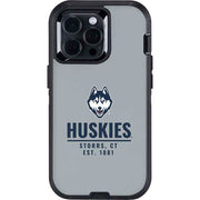 University of Connecticut Huskies Est 1881 Otterbox Defender iPhone Skin