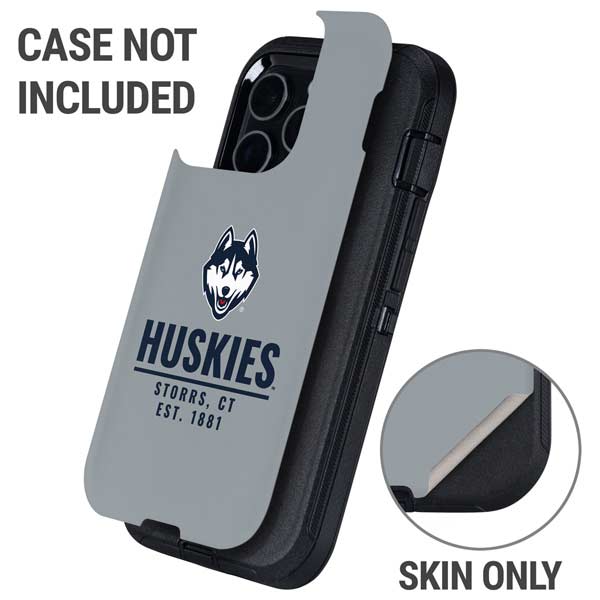 University of Connecticut Huskies Est 1881 Otterbox Defender iPhone Skin