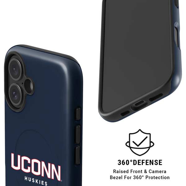 University of Connecticut Huskies UConn iPhone 16 Magsafe Impact Case
