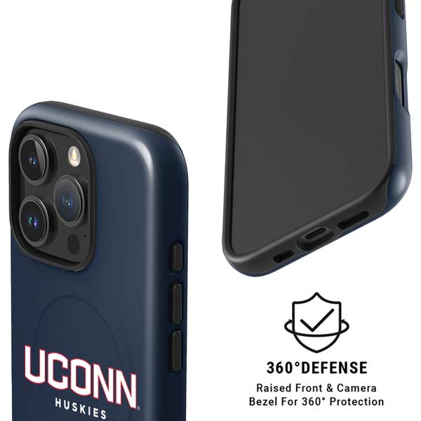 University of Connecticut Huskies UConn iPhone 16 Pro Max Magsafe Impact Case