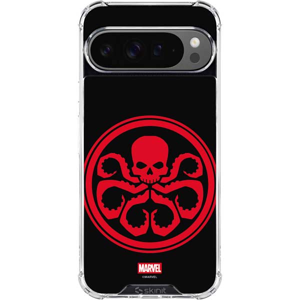 Marvel Captain America Hydra Symbol Google Pixel 10 Pro XL Clear Case
