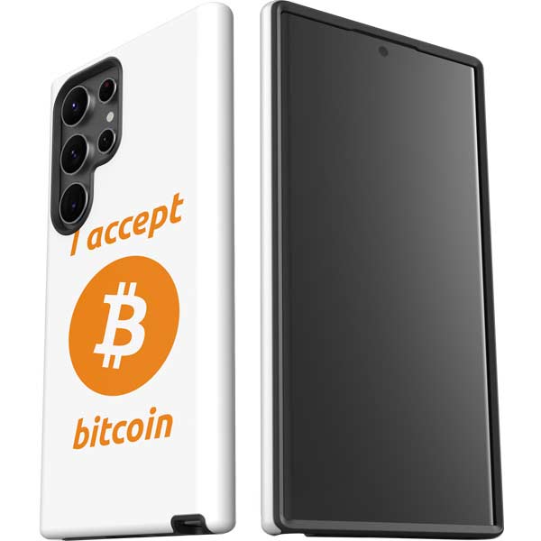I Accept Bitcoin Galaxy S23 Ultra Pro Case