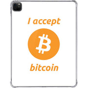 I Accept Bitcoin iPad Pro 11in (2024) Clear Case
