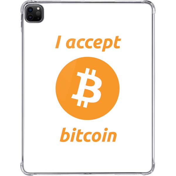 I Accept Bitcoin iPad Pro 11in (2024) Clear Case