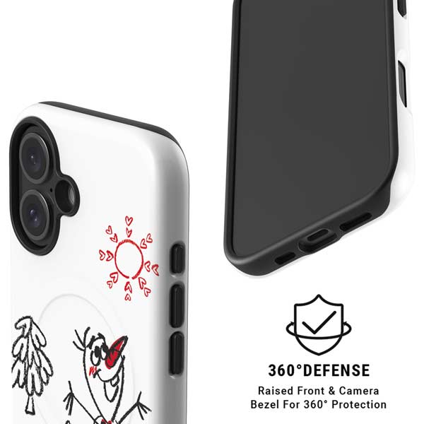 Disney Frozen I Am Olaf Art iPhone 16 Plus Magsafe Impact Case
