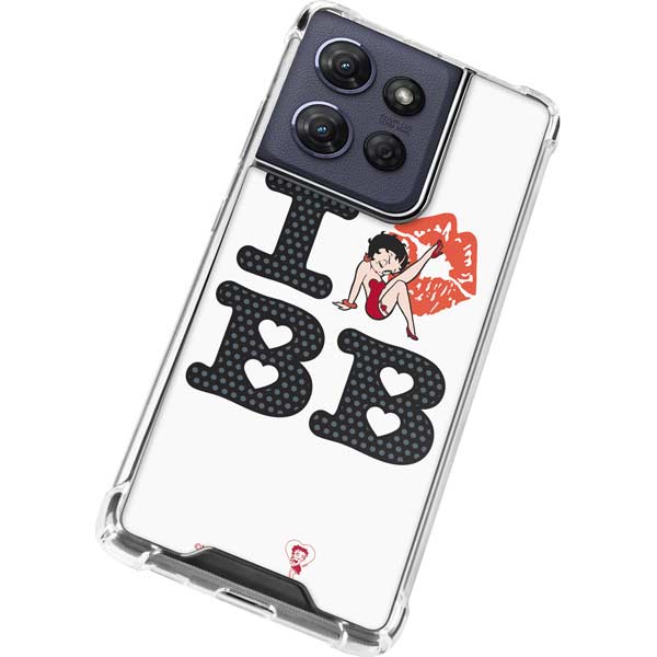 Betty Boop I Love BB Moto G 5G (2025) Clear Case