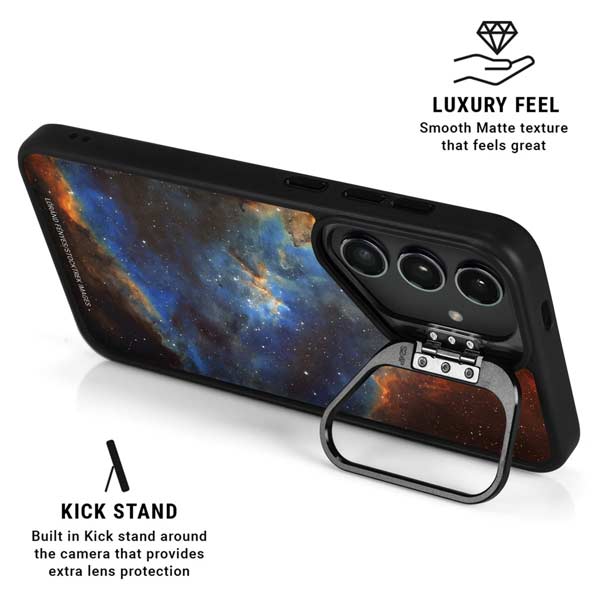 IC 1805 The Heart Nebula in Cassiopeia Galaxy S26 Kickstand Case