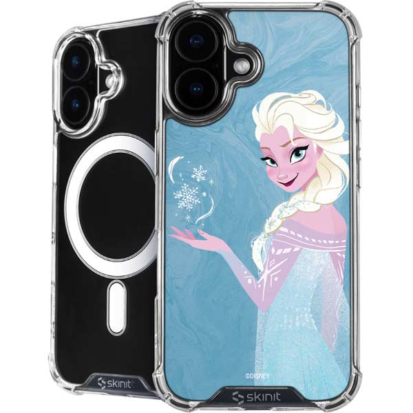 Disney Frozen Ice Blue Elsa Art iPhone 17 MagSafe Case
