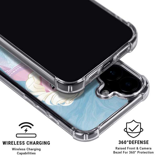 Disney Frozen Ice Blue Elsa Art iPhone 17 MagSafe Case