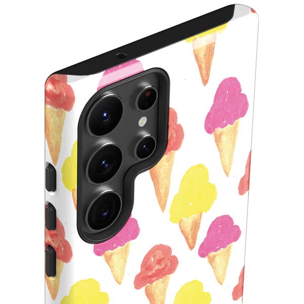 Bouffants and Broken Hearts Ice Cream Galaxy S23 Ultra Pro Case