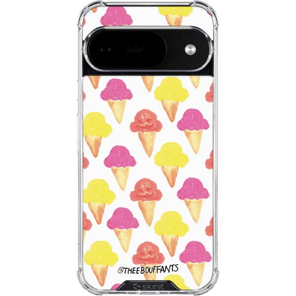 Bouffants and Broken Hearts Ice Cream Google Pixel 10 Clear Case