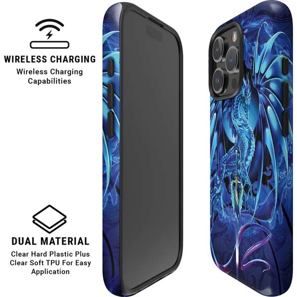 Ice Dragon by Ruth Thompson iPhone 16 Pro Max Magsafe Impact Case