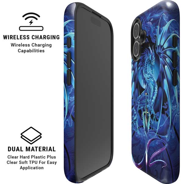 Ice Dragon by Ruth Thompson iPhone 17 Magsafe Impact Case