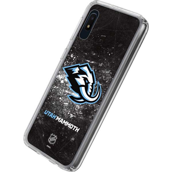 NHL Utah Mammoth Ice Frost Galaxy A10e Clear Case