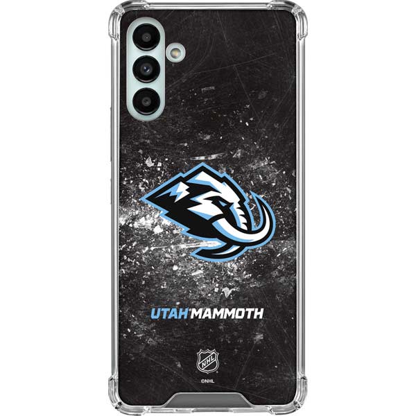 NHL Utah Mammoth Ice Frost Galaxy A13 5G Clear Case
